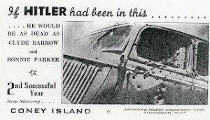 Bonnie and Clyde Death Car Ad